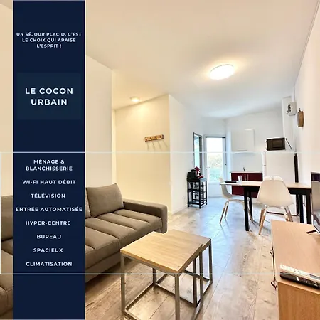 Apartment Le Cocon Urbain - Spacieux - Hyper Centre